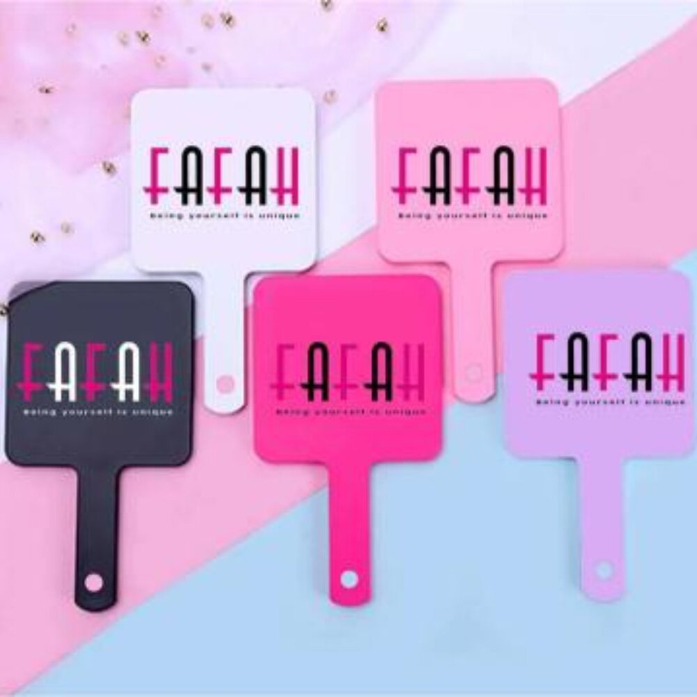 Gorgeous Hand Mirror ( WHITE )